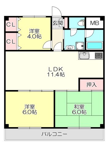 【間取り】 | ロイヤルヒルズ