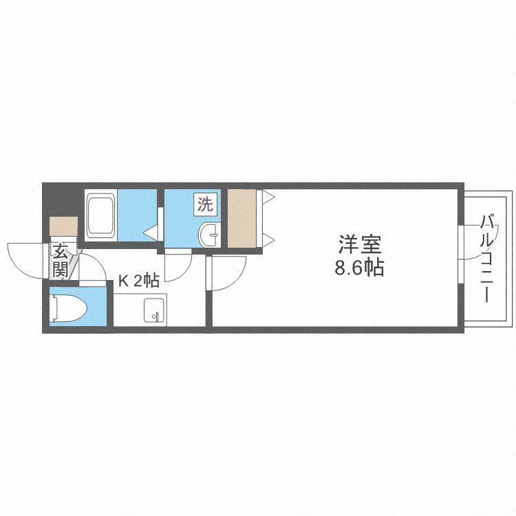 Y&Rino Residenceの間取り