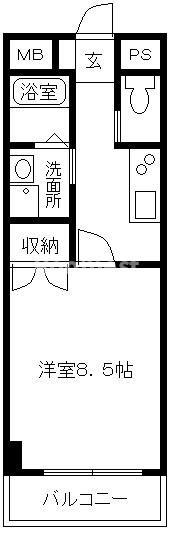 Dear Courtの間取り