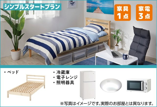 ユニエトワール今出川のその他|家具家電付きデザインルーム（シンプルスタートプラン）※一部