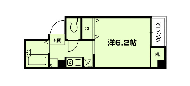 ヴェトロ久保の間取り|代表的な間取りです。