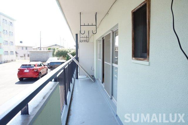 ライフヴィレッジ田迎Ⅰのバルコニー