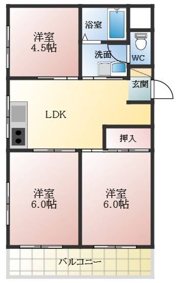 【間取り】 | STEADY羽曳野