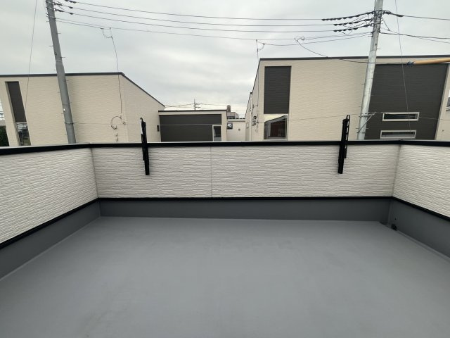 川越市南大塚　新築分譲　「南大塚駅」徒歩10分　敷地36坪　【大東東小学区】のバルコニー