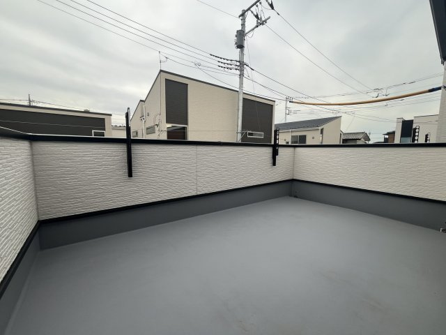 川越市南大塚　新築分譲　「南大塚駅」徒歩10分　敷地36坪　【大東東小学区】のバルコニー