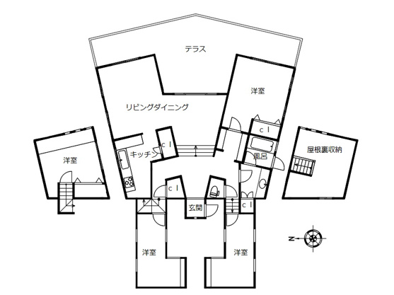 【間取り】 | 伊東市富戸　戸建