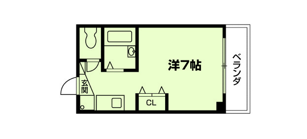 エトワール下鴨の間取り|代表的な間取りです。