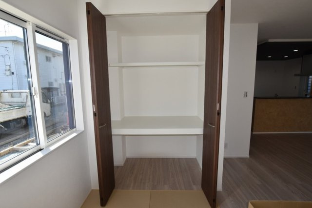 【収納】 | ルルーディア益野町④1号棟 | 築1年経っているので新築ではないですが、未入居のデザイン性の高い戸建です。