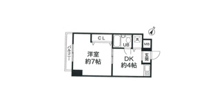 【間取り】 | ヴェルドール兵庫Ⅱ 