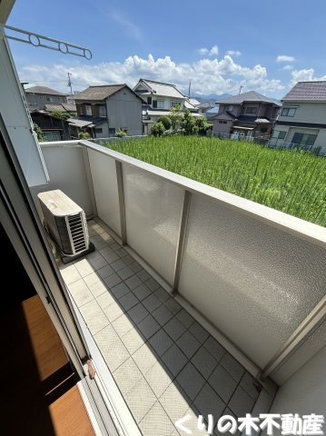 【バルコニー】 | エスポワールＭＡＮＡＢＥ　B棟 | 陽当たり良好なバルコニーです