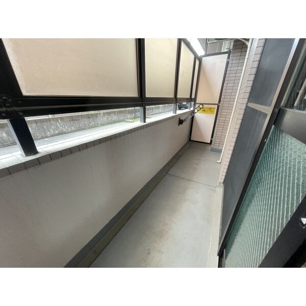 グリーンハイツ徳川のバルコニー