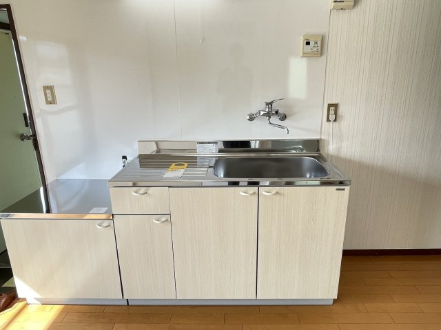 田中アパートのキッチン|お料理しやすいキッチンです