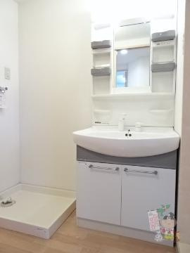 プレジール奥田の洗面所|洗面