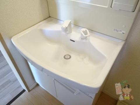 ラフィーネ番町の洗面所|洗髪洗面化粧台