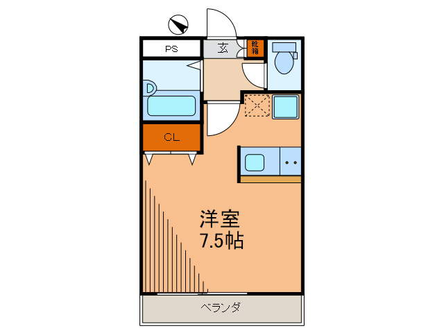 【間取り】 | ルポゼ調布