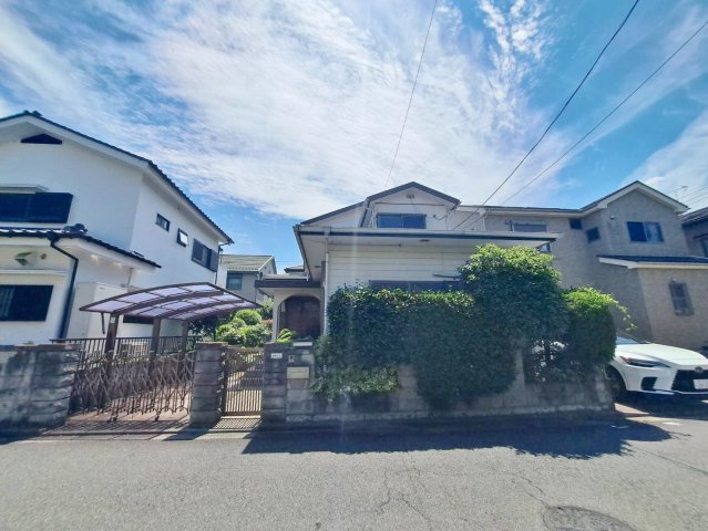 越谷市大房売地の外観