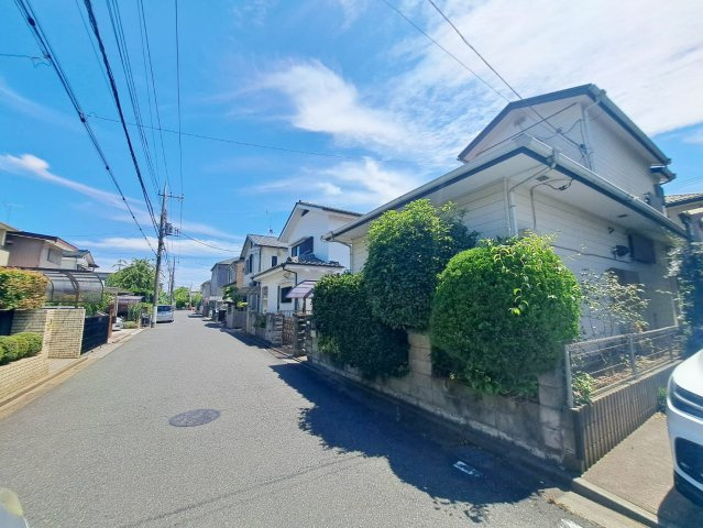 越谷市大房売地の外観