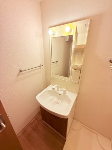 ファームハウス・ヒーローの洗面所