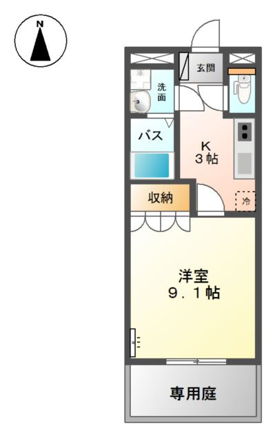 オレンジビレッジの間取り