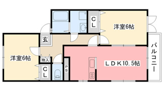 【間取り】 | バウムライエ甲風園