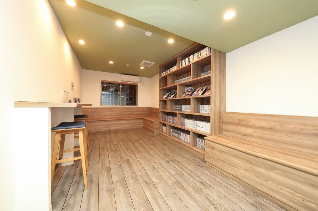 学生会館　BlanCanvas京都鞍馬口のその他共用部分|ラウンジ
