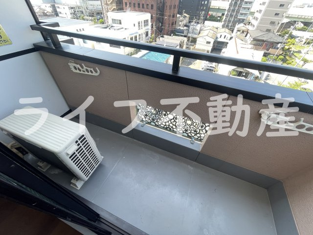 ハイグレース長田のバルコニー