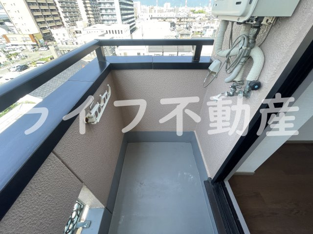 ハイグレース長田のバルコニー