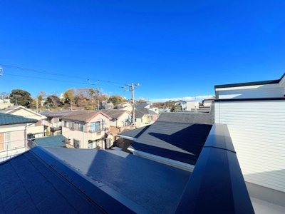 【展望】 | ◆戸塚区下倉田町新築住宅2号棟◆ | ◆前面には遮るものがなく、開放感と日当たりの確保がされております。現地にてこの眺望を是非ご確認ください。