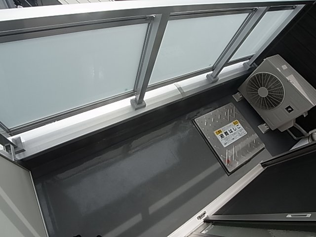 神戸市兵庫区芦原通６丁目の賃貸マンションのバルコニー