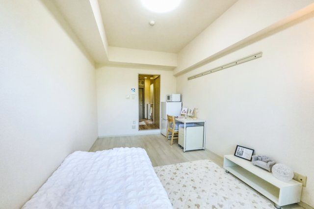 学生会館　UniE’meal京都今出川Ⅰの居間・リビング|603号室（モデルルーム）