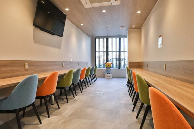 学生会館　UniE’meal京都今出川Ⅰのその他共用部分|食堂（※食堂は南隣の「学生会館UniE’meal京都今出川Ⅱ」を朝食・夕食ともに利用）