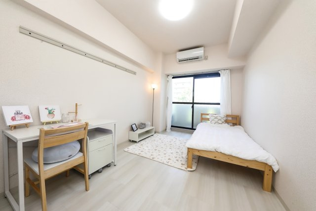 学生会館　UniE’meal京都今出川Ⅰの居間・リビング|603号室（モデルルーム）