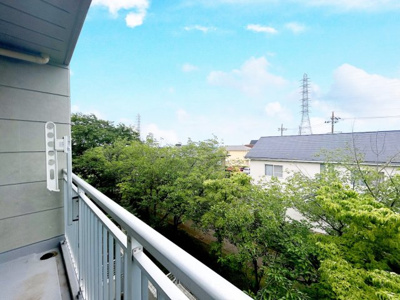 【展望】 | ユーロハイツ仲町台 | ◆前面には遮るものがなく、開放感と日当たりの確保がされております。現地にてこの眺望を是非ご確認ください。