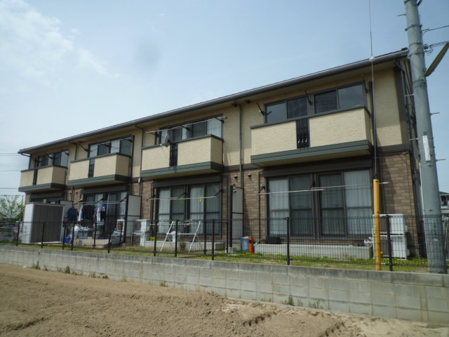 倉敷市北畝７丁目のアパートの外観