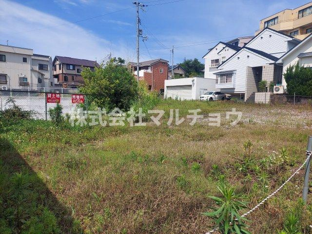 学園売地の土地図＋建物プラン例