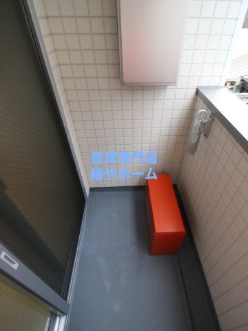 ハーモニーテラス北加賀屋のバルコニー|落ち着いた時間を過ごせるバルコニーです
