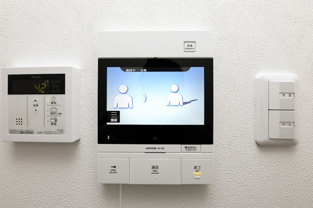 学生会館　UniE’meal京都今出川Ⅱのセキュリティ|モニター付インターフォン