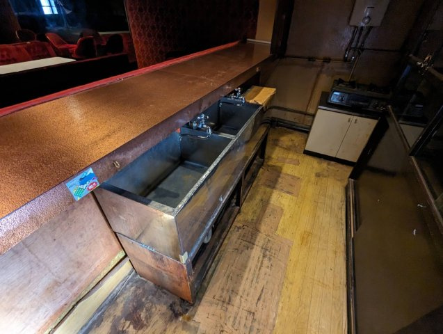ニュー栄町銀座のキッチン