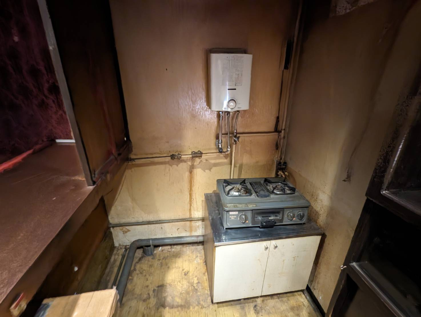 ニュー栄町銀座のキッチン