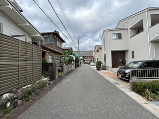 【前面道路含む現地写真】 | 蓮池町　分譲６区画６号地