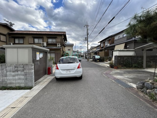 【前面道路含む現地写真】 | 蓮池町　分譲６区画６号地