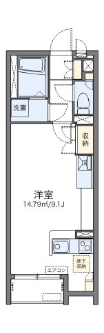 【間取り】 | レオネクストプランドール南本町