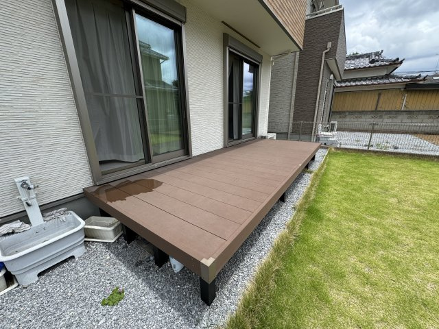 -三丁目不動産-　行田市藤原町2丁目の庭