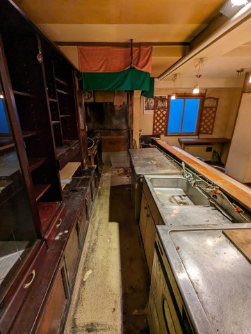 栄町3丁目1貸テナントのキッチン