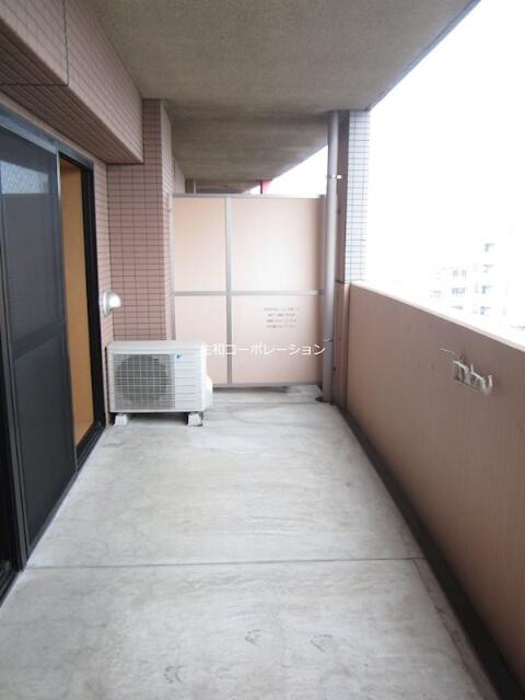 イーストインのバルコニー