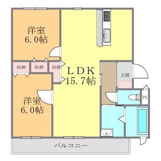 【間取り】 | ブライムブルーム