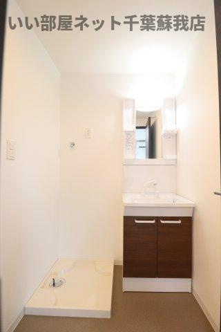 （仮称）Z-MAISON 五井中央西 の洗面所|広い洗面スペース