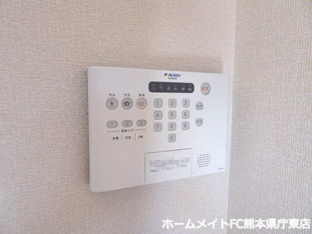 熊本市南区田迎３丁目のアパートのセキュリティ