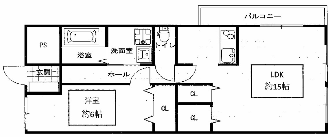 グランツ野里の間取り