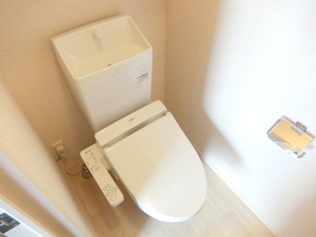 パレブロンのトイレ